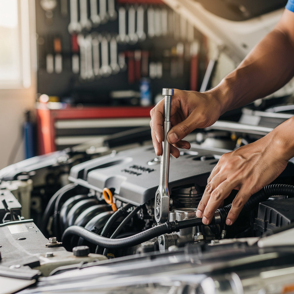 Dan's Auto Repair professional technician performing expert Toyota repair in San Diego